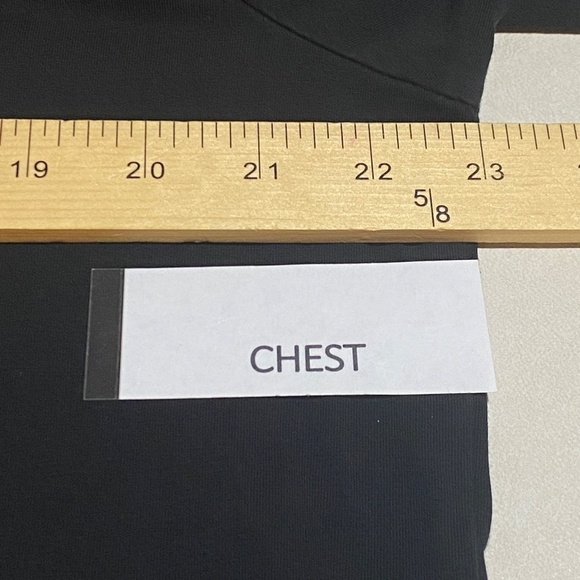 J Jill Pure Jill Stretch Cotton Crew Neck LongSleeve Tee Top XL Black Minimalist - Picture 11 of 11